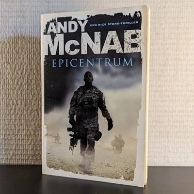 Cover van het tweedehands boek 'Epicentrum' door Andy McNab, getoond in 400x400 pixels.