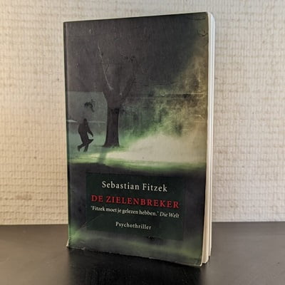 Cover van het tweedehands boek 'De Zielenbreker' door Sebastian Fitzek, getoond in 400x400 pixels.